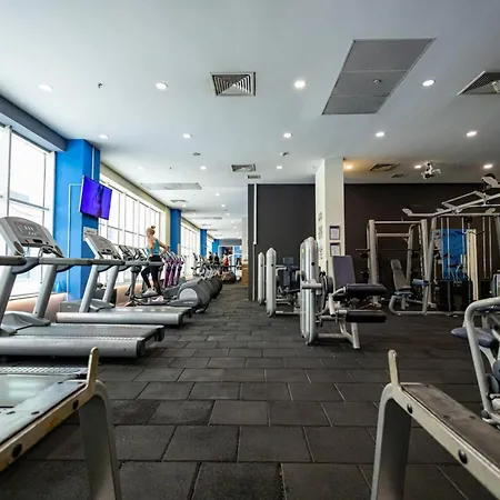 19th Floor In Cevahir With Pool Fitness Apartment